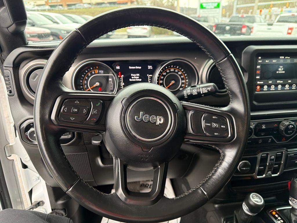 used 2021 Jeep Wrangler Unlimited car, priced at $27,200