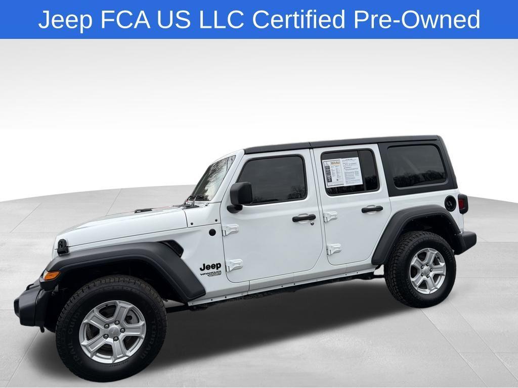 used 2021 Jeep Wrangler Unlimited car, priced at $27,200