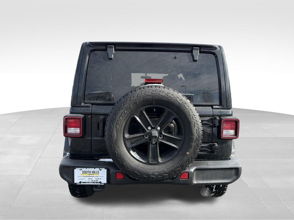 used 2021 Jeep Wrangler Unlimited car, priced at $31,500