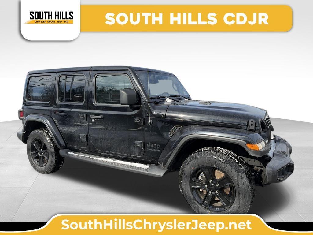 used 2021 Jeep Wrangler Unlimited car, priced at $31,500