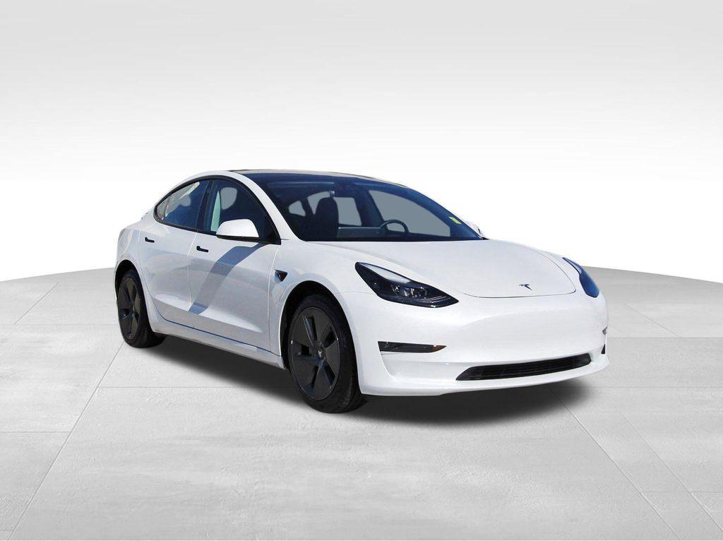 used 2022 Tesla Model 3 car, priced at $25,595