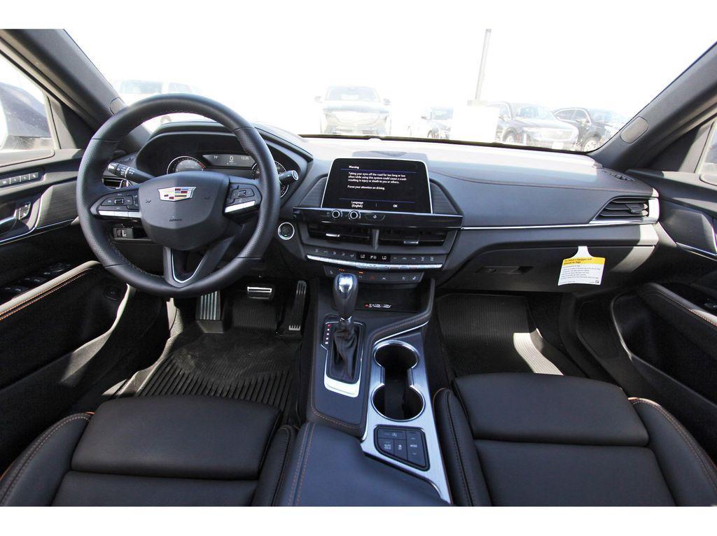 new 2025 Cadillac CT4 car, priced at $46,360