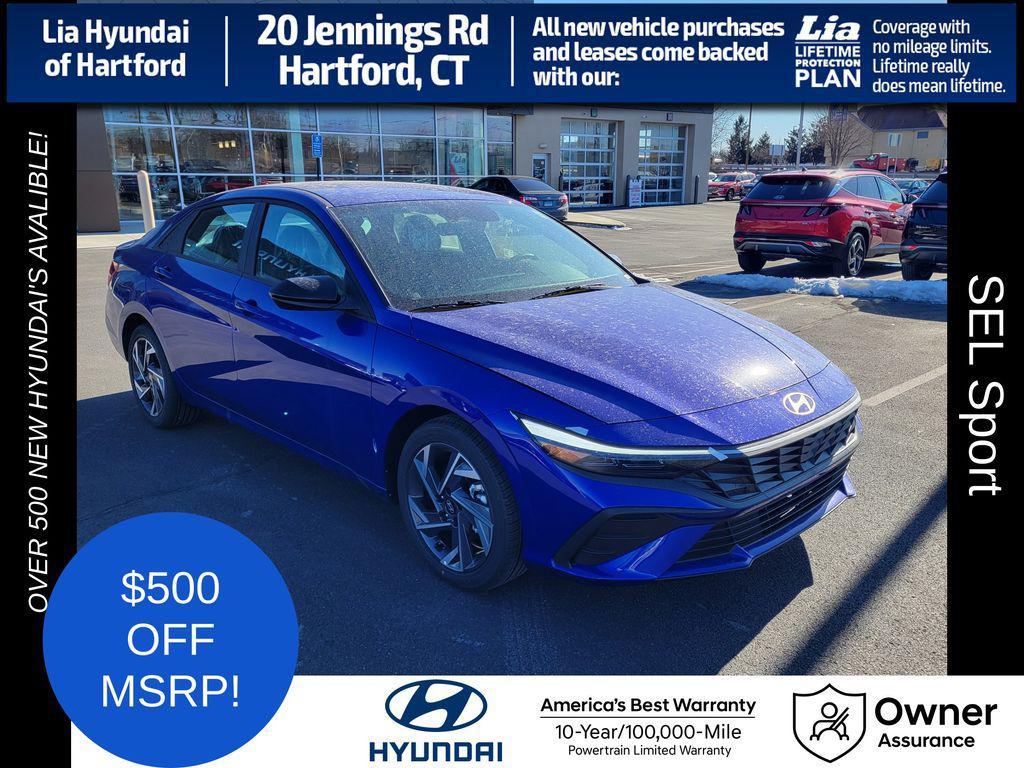new 2026 Hyundai Elantra car, priced at $25,740
