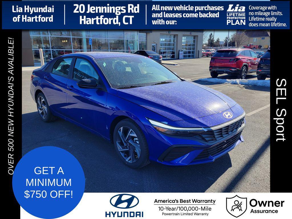 new 2026 Hyundai Elantra car, priced at $23,703