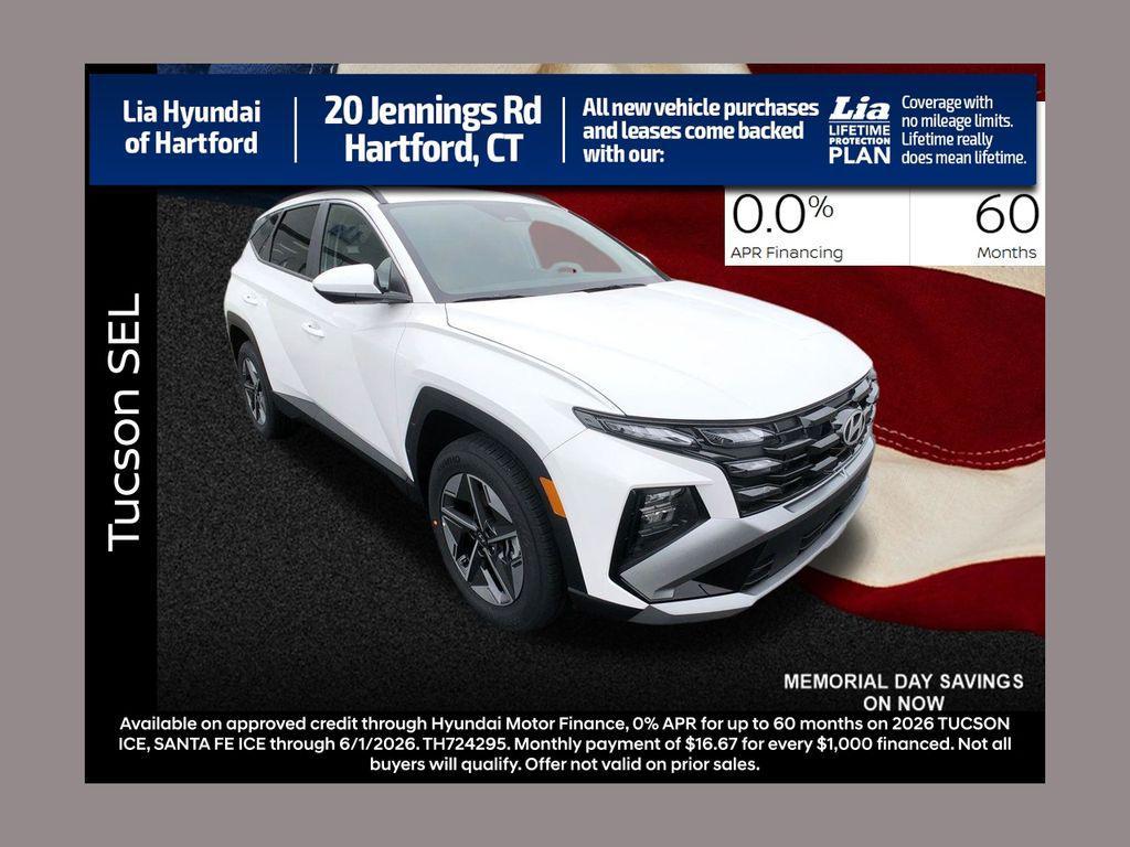 new 2026 Hyundai Tucson car, priced at $30,564