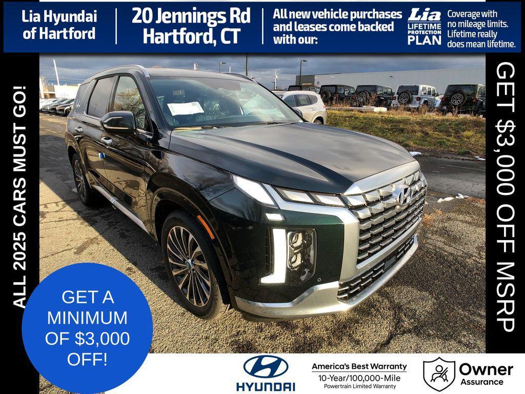 new 2025 Hyundai Palisade car, priced at $49,255