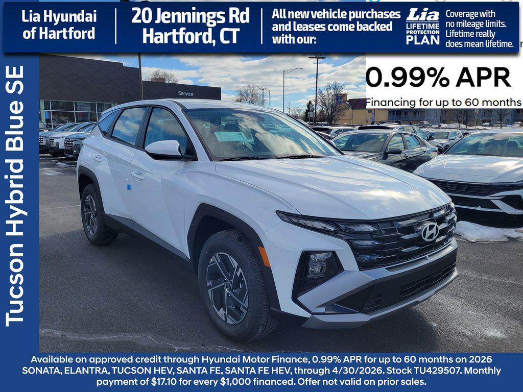 new 2026 Hyundai TUCSON Hybrid car, priced at $30,828