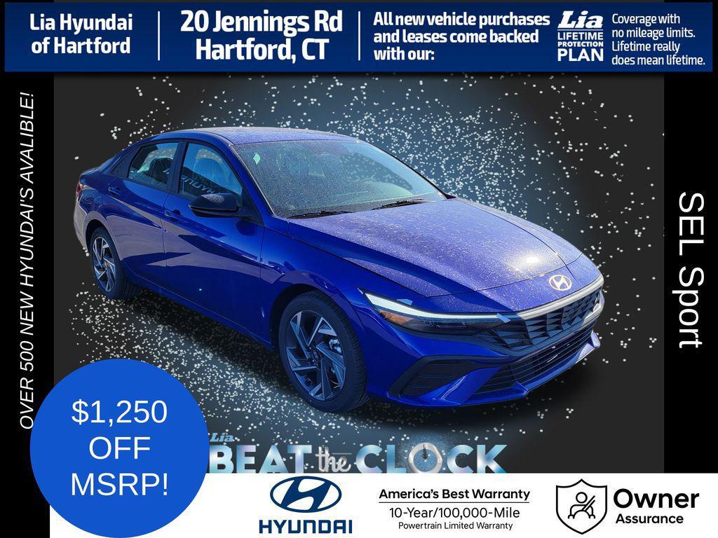 new 2026 Hyundai Elantra car, priced at $25,740