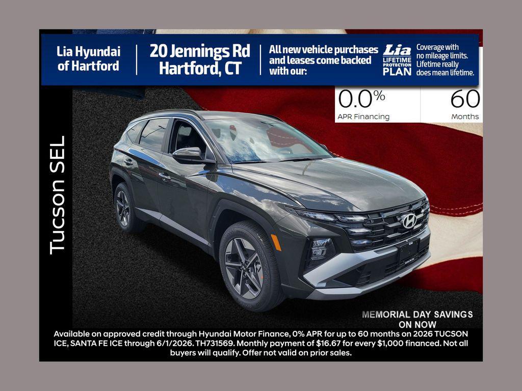 new 2026 Hyundai Tucson car, priced at $30,179