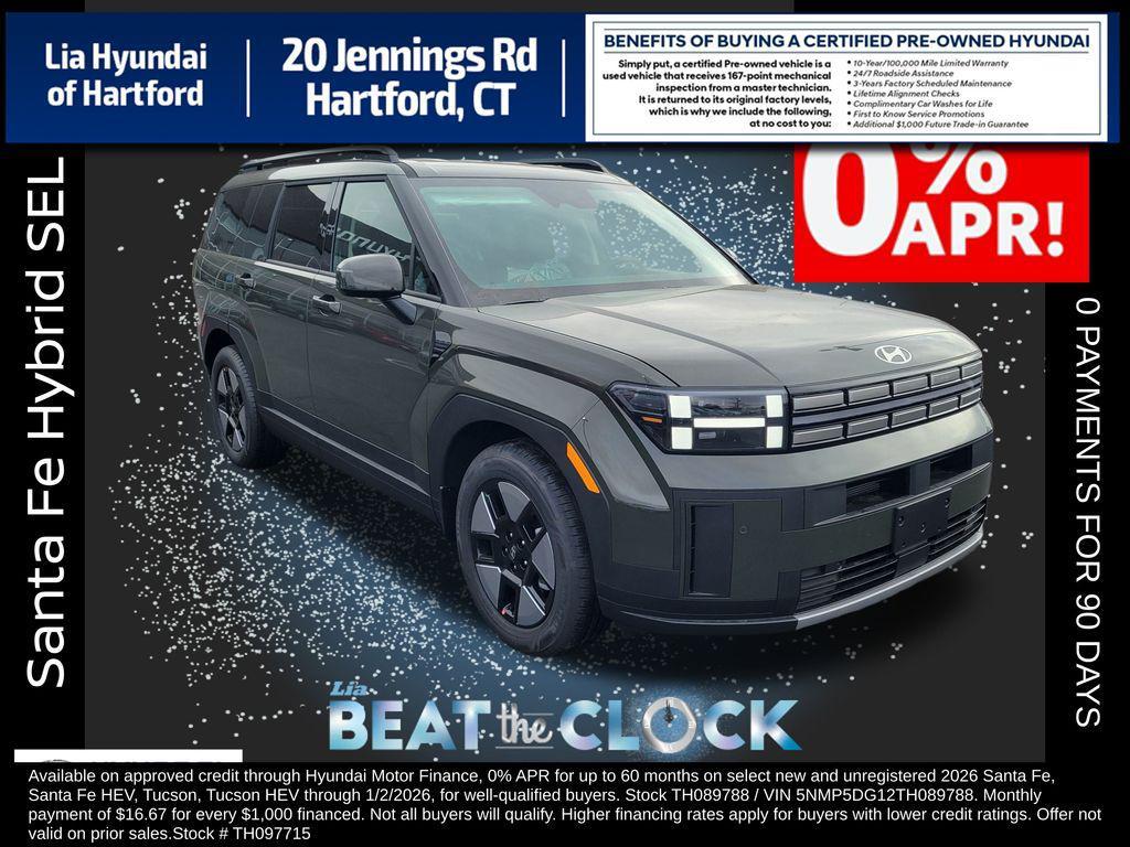 new 2026 Hyundai Santa Fe car, priced at $42,605