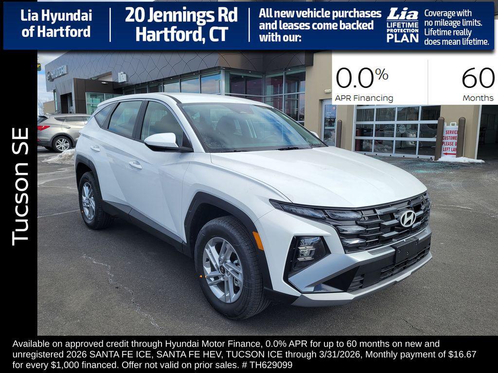 new 2026 Hyundai Tucson car, priced at $29,284