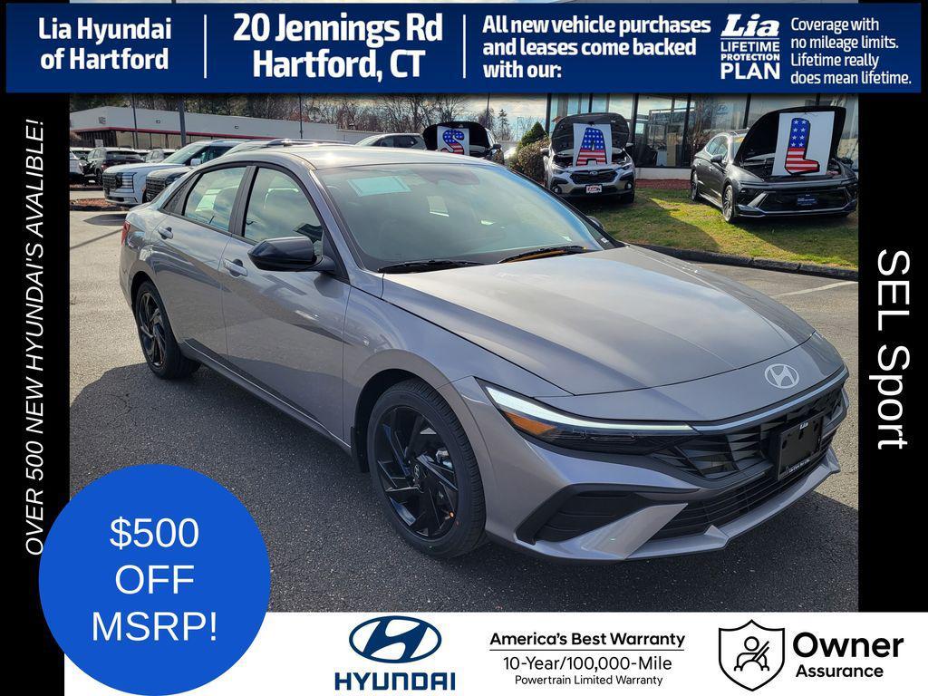 new 2026 Hyundai Elantra car, priced at $25,685