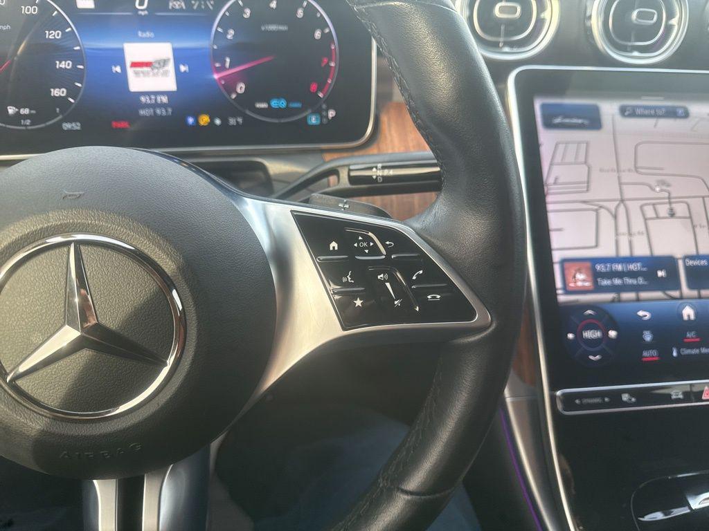 used 2022 Mercedes-Benz C-Class car, priced at $32,995