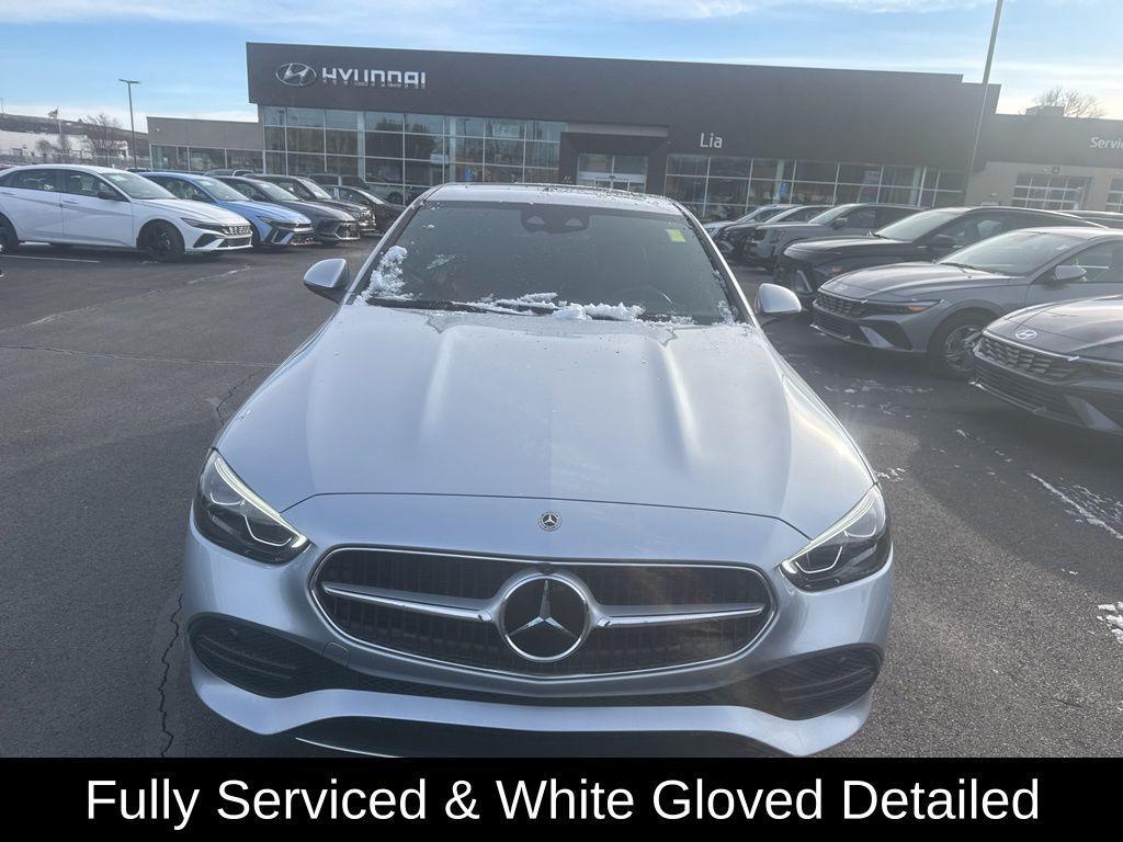 used 2022 Mercedes-Benz C-Class car, priced at $32,995