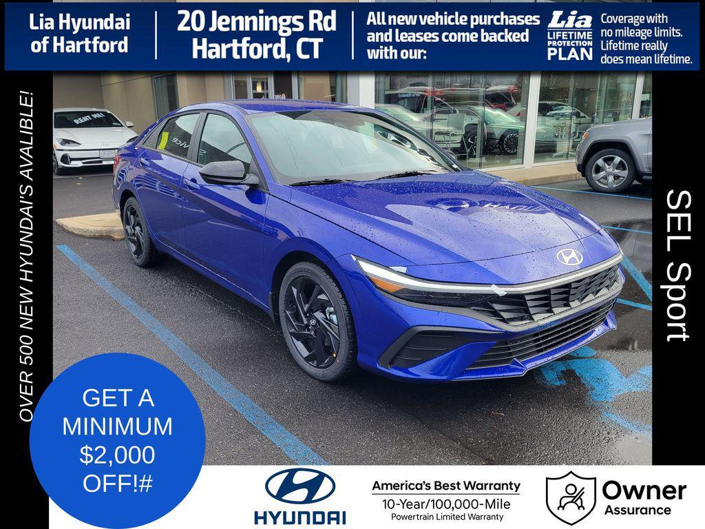 new 2026 Hyundai Elantra car, priced at $22,406
