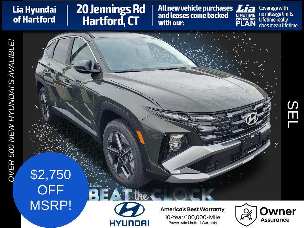 new 2026 Hyundai Tucson car, priced at $34,575