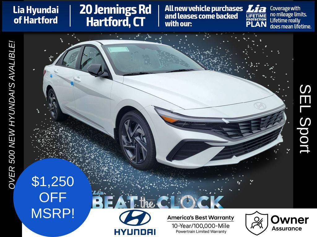 new 2026 Hyundai Elantra car, priced at $25,495