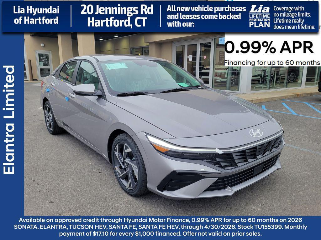 new 2026 Hyundai Elantra car, priced at $25,588