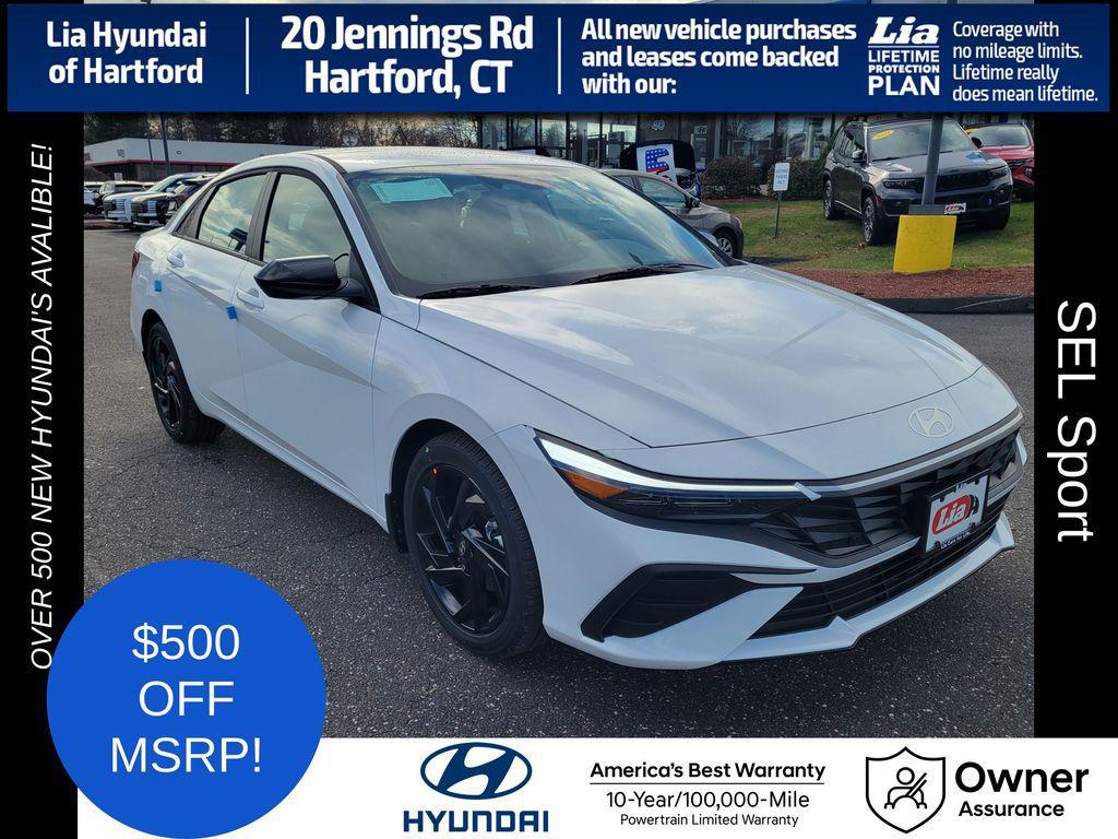 new 2026 Hyundai Elantra car, priced at $26,105