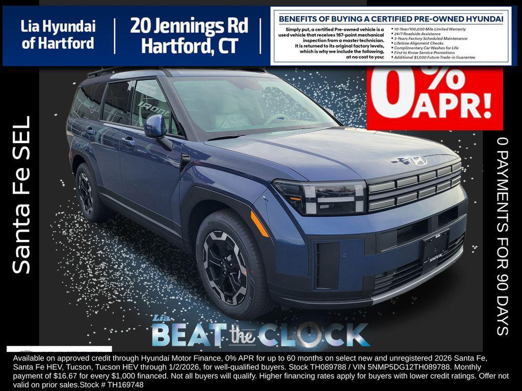 new 2026 Hyundai Santa Fe car, priced at $41,840