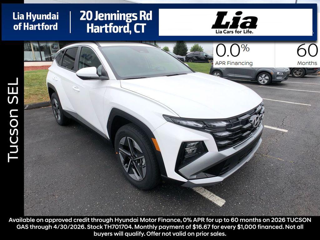new 2026 Hyundai Tucson car, priced at $29,680