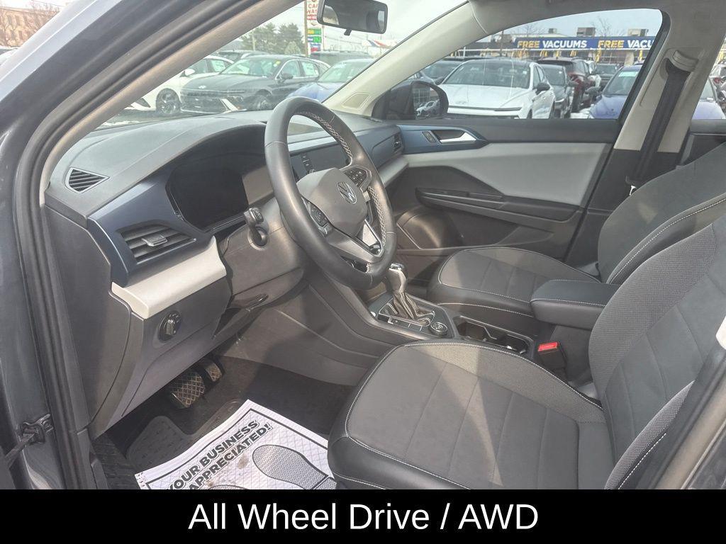 used 2022 Volkswagen Taos car, priced at $17,995