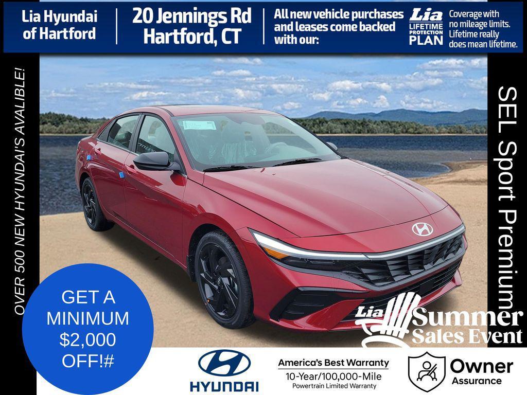 new 2026 Hyundai Elantra car, priced at $24,135
