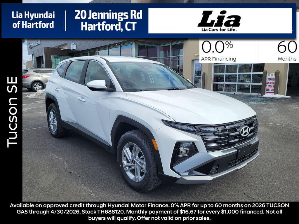 new 2026 Hyundai Tucson car, priced at $28,626