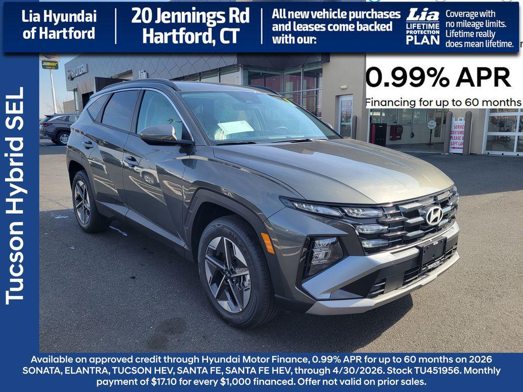 new 2026 Hyundai TUCSON Hybrid car, priced at $32,106