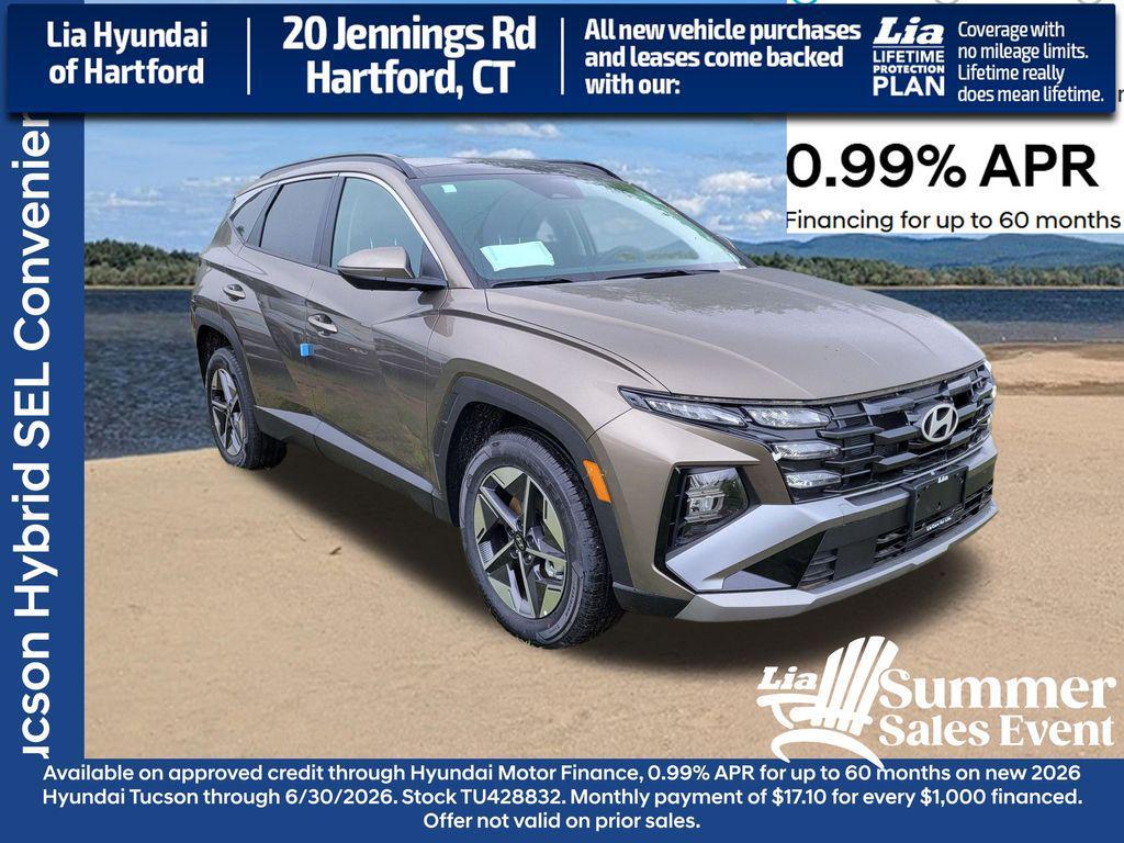 new 2026 Hyundai TUCSON Hybrid car, priced at $33,468