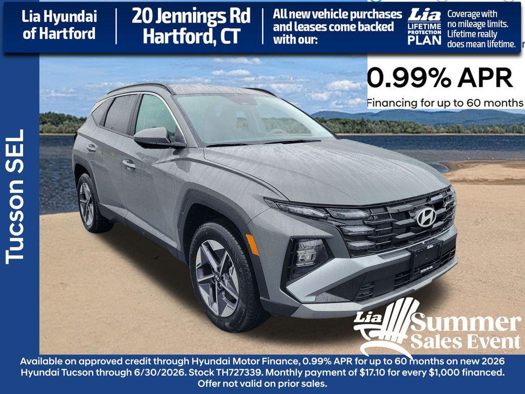 new 2026 Hyundai Tucson car, priced at $31,385