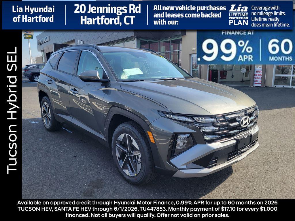 new 2026 Hyundai TUCSON Hybrid car, priced at $31,844
