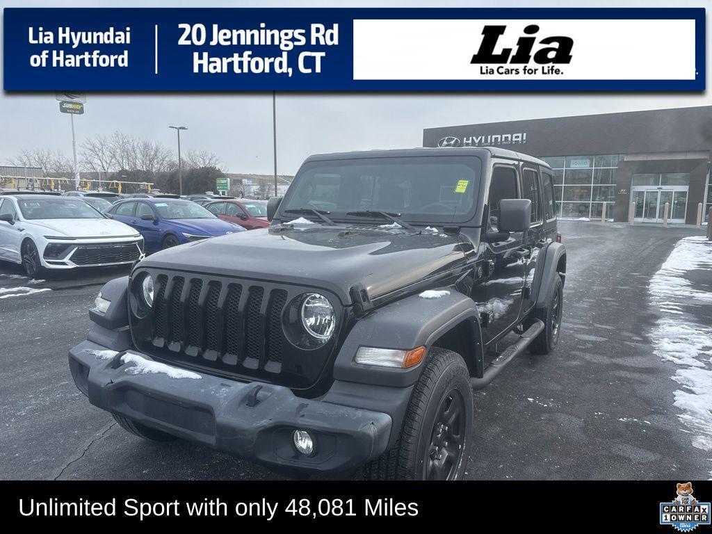 used 2022 Jeep Wrangler Unlimited car, priced at $27,495