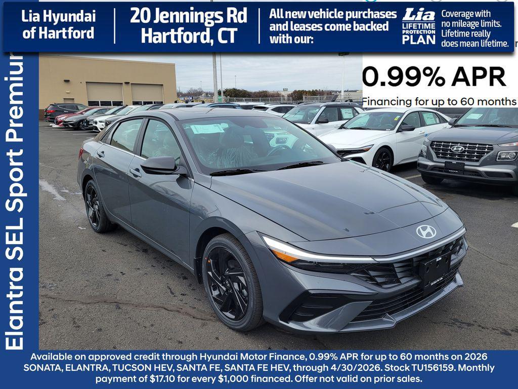 new 2026 Hyundai Elantra car, priced at $23,660