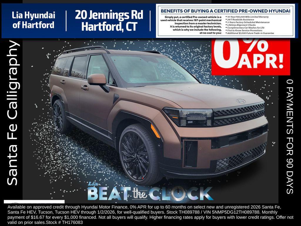 new 2026 Hyundai Santa Fe car, priced at $52,820