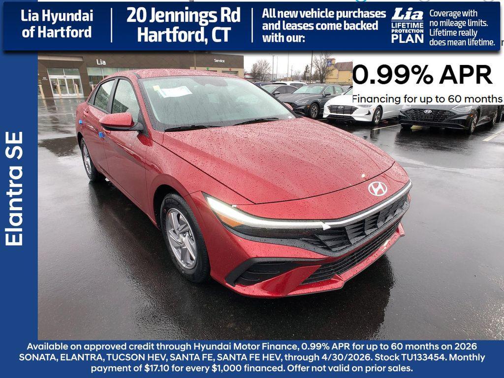 new 2026 Hyundai Elantra car, priced at $21,788