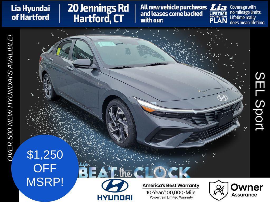 new 2026 Hyundai Elantra car, priced at $25,720