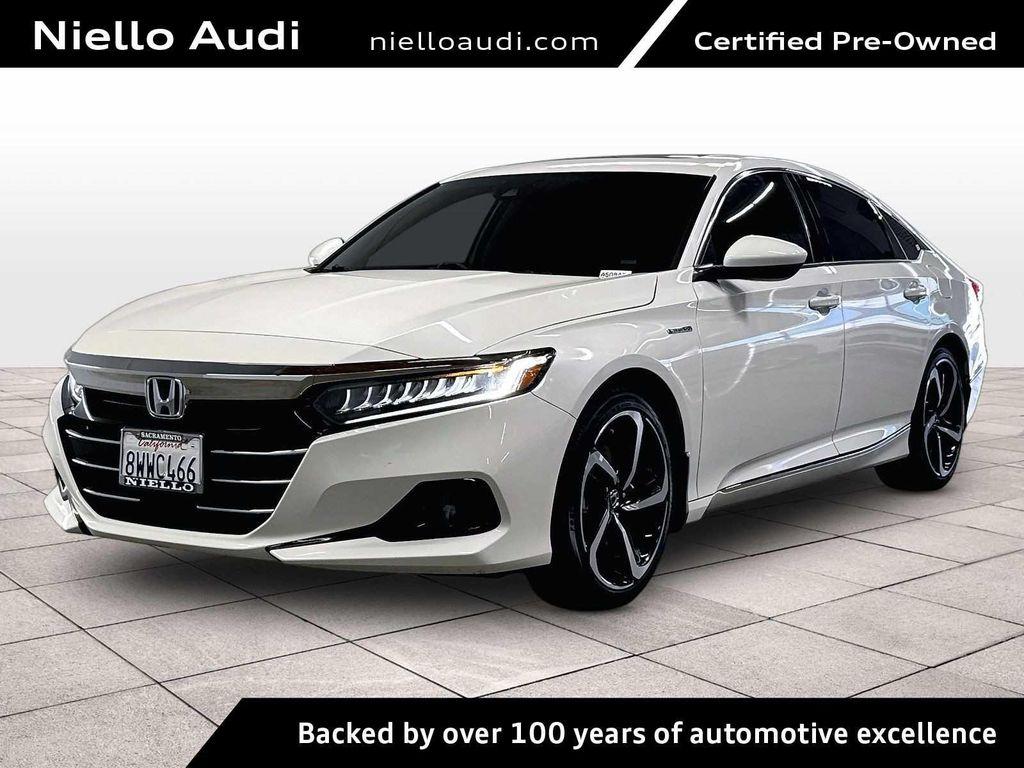 used 2021 Honda Accord Hybrid car, priced at $25,477