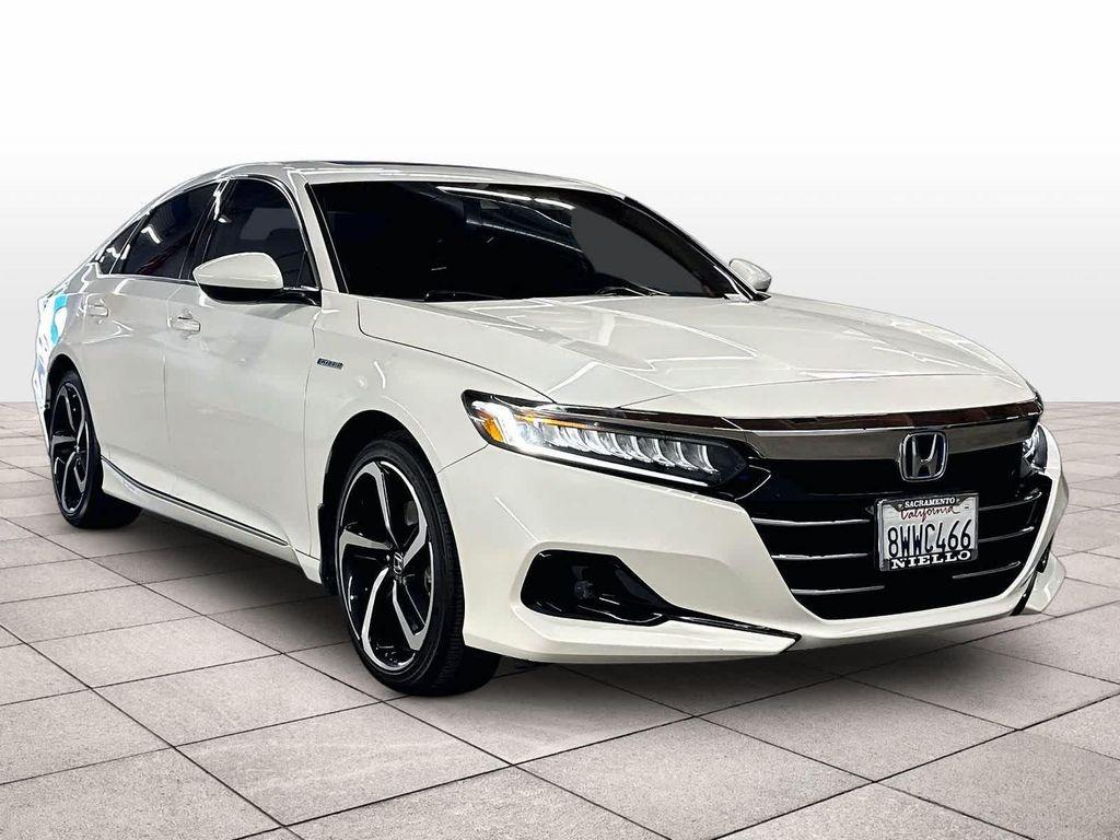 used 2021 Honda Accord Hybrid car, priced at $25,477