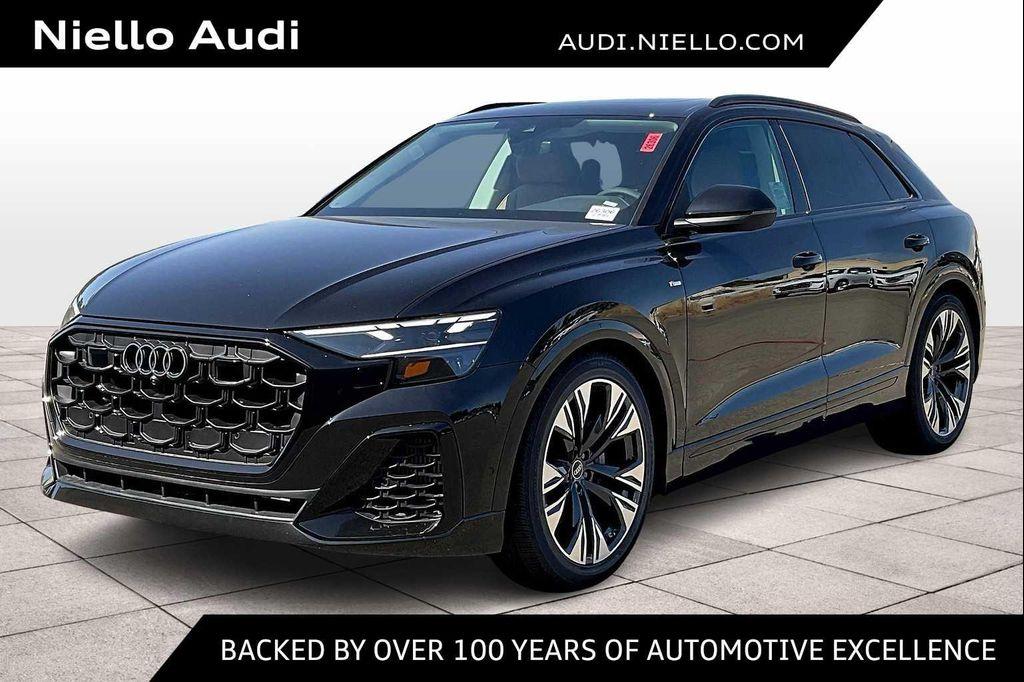 new 2025 Audi Q8 car, priced at $76,840