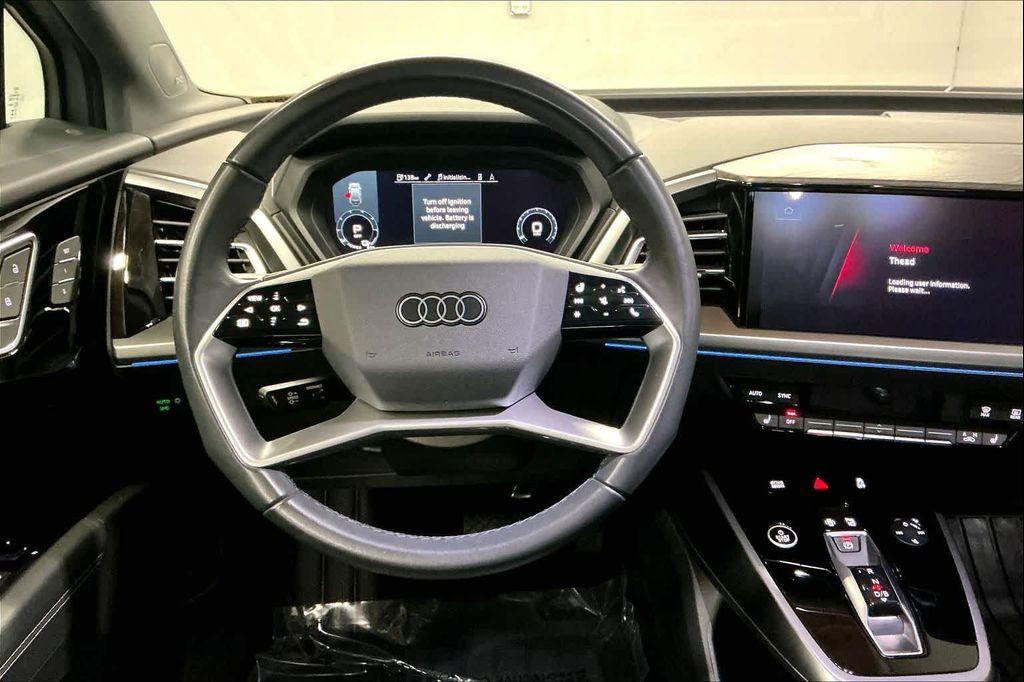 used 2023 Audi Q4 e-tron car, priced at $30,448