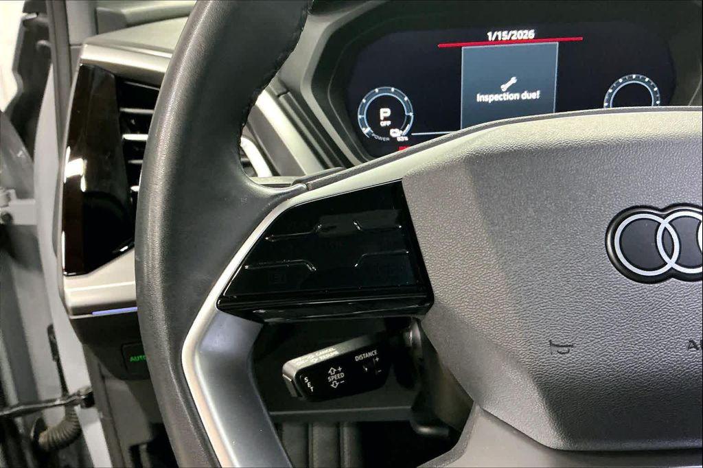 used 2023 Audi Q4 e-tron car, priced at $30,448