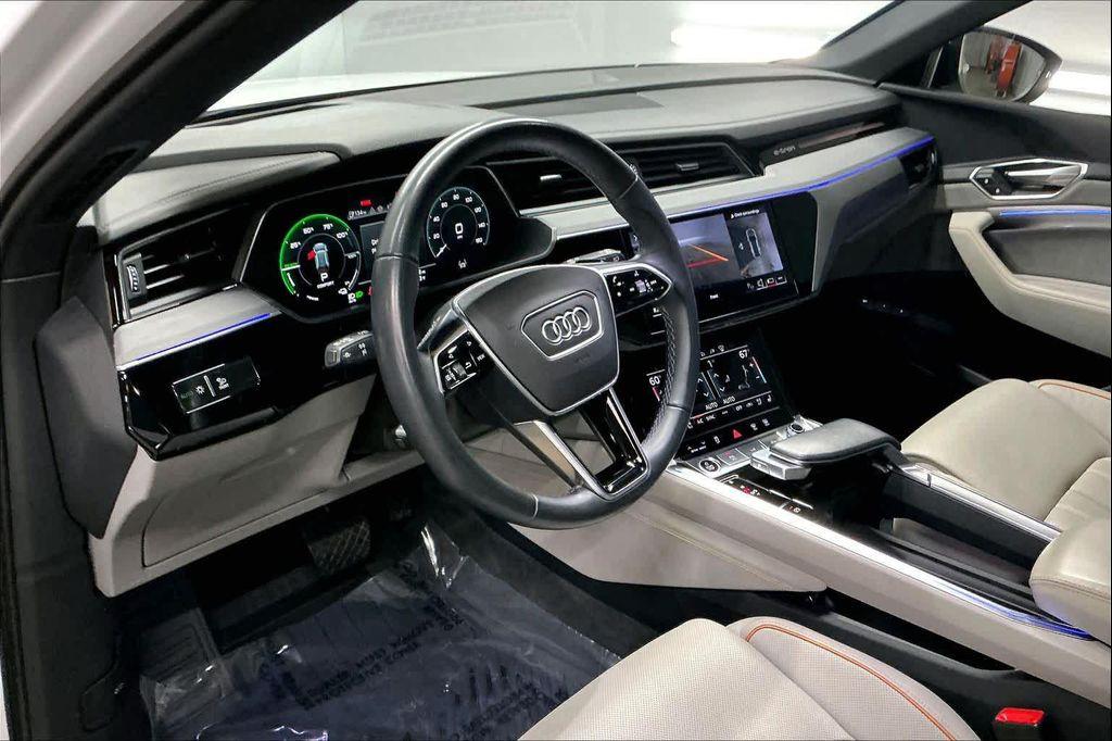 used 2024 Audi Q8 e-tron car, priced at $47,169