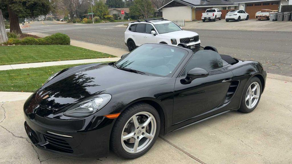 used 2017 Porsche 718 Boxster car, priced at $41,238