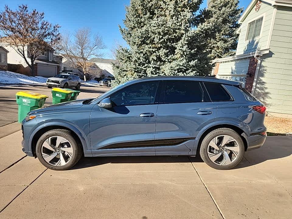 used 2025 Audi Q6 e-tron car, priced at $53,443