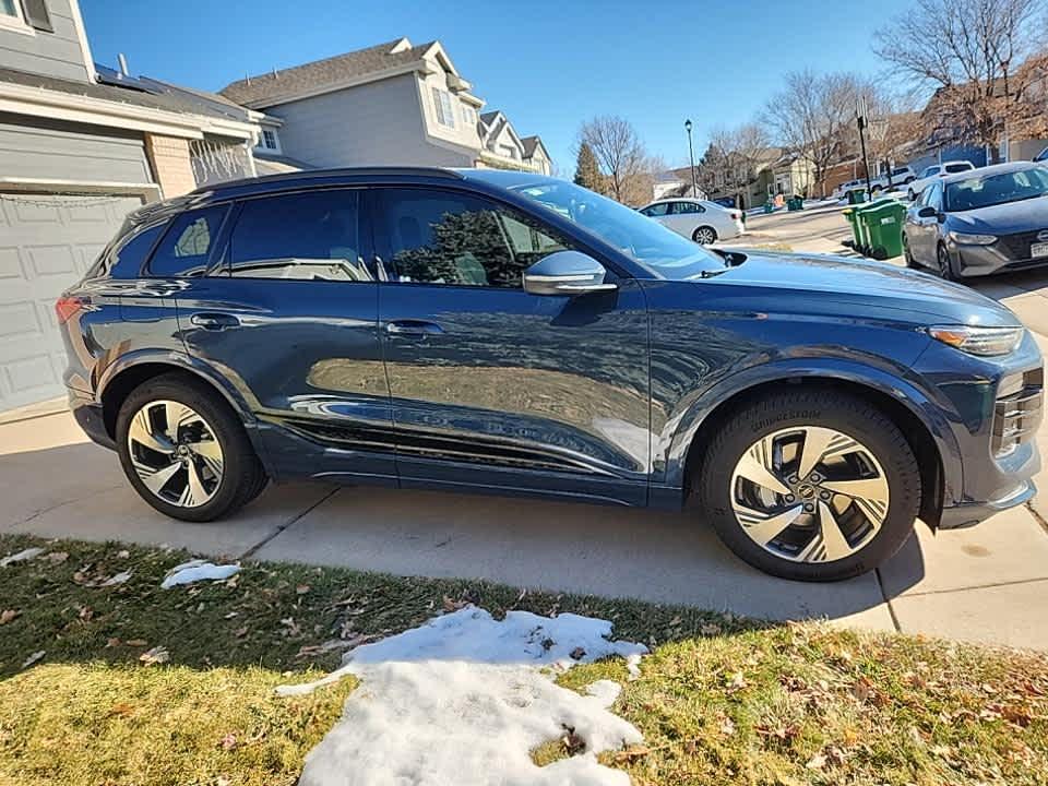 used 2025 Audi Q6 e-tron car, priced at $53,443