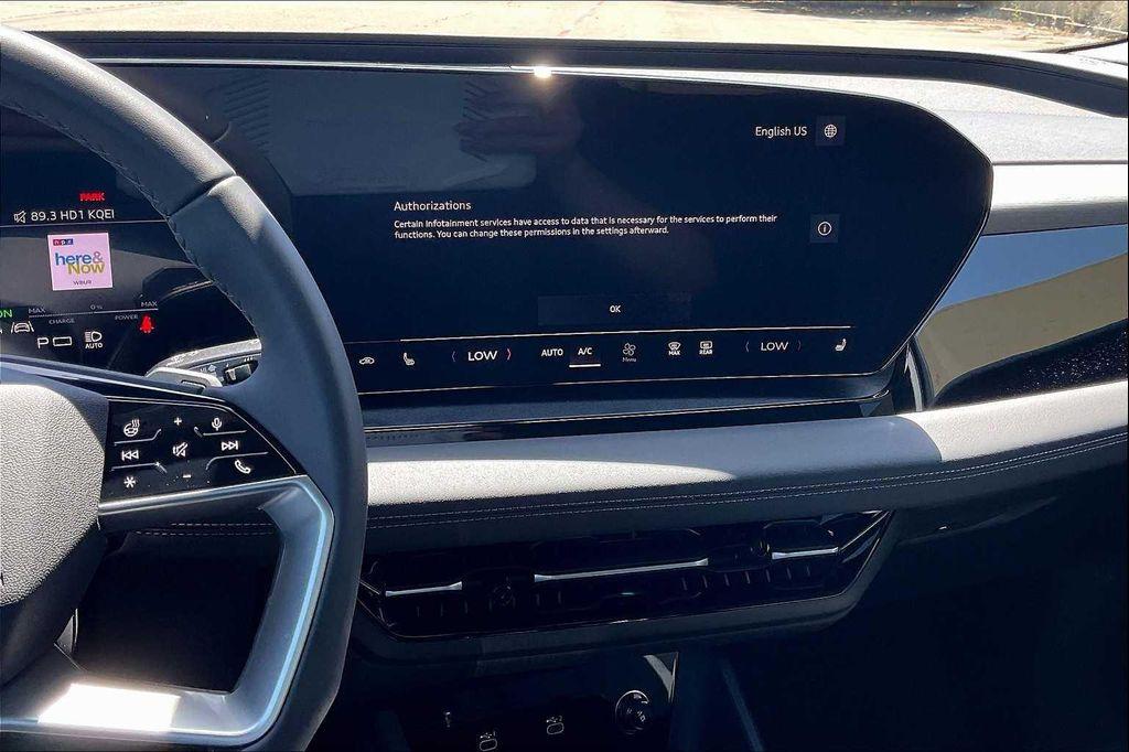 new 2025 Audi Q6 e-tron car, priced at $57,364