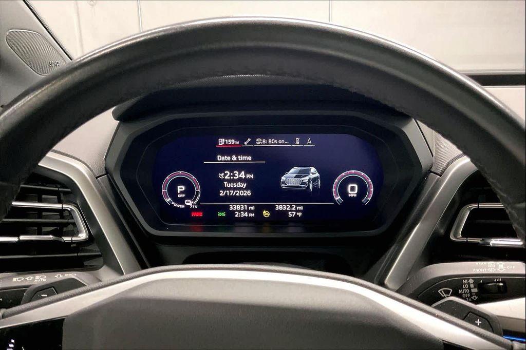 used 2023 Audi Q4 e-tron car, priced at $24,926