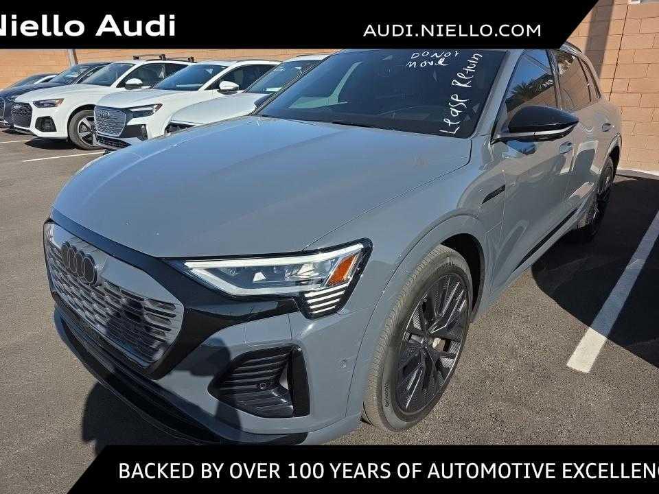 used 2024 Audi Q8 e-tron car, priced at $47,075