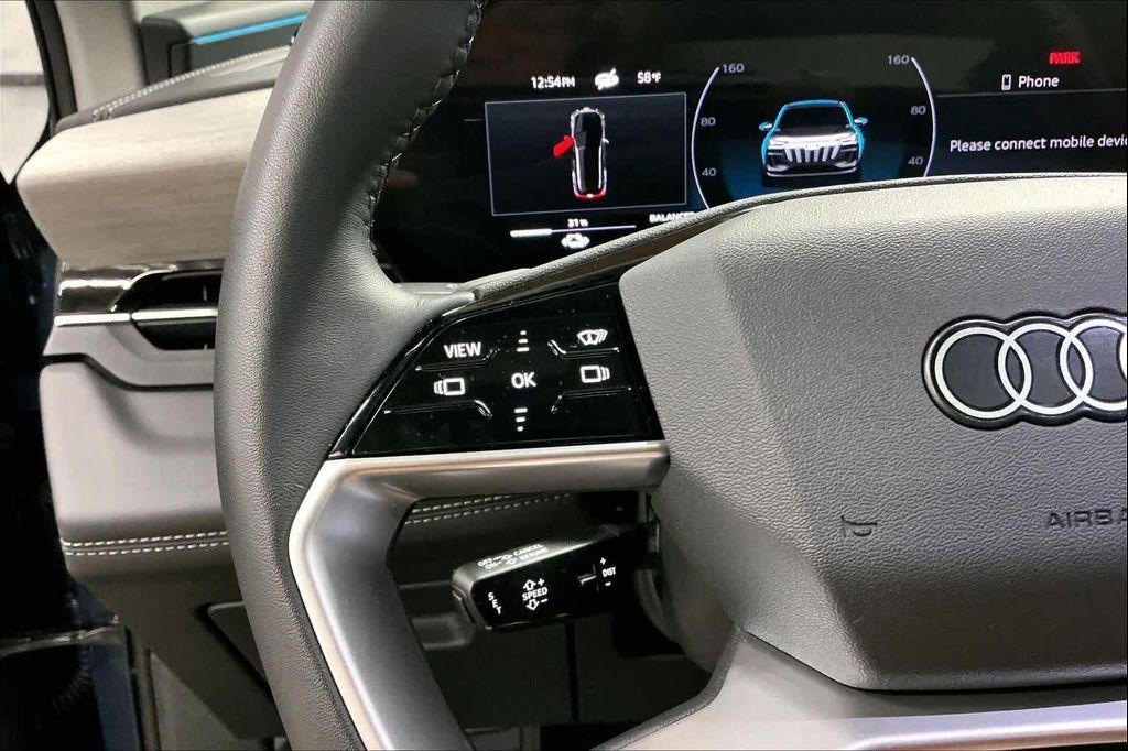 used 2025 Audi Q6 e-tron car, priced at $49,250